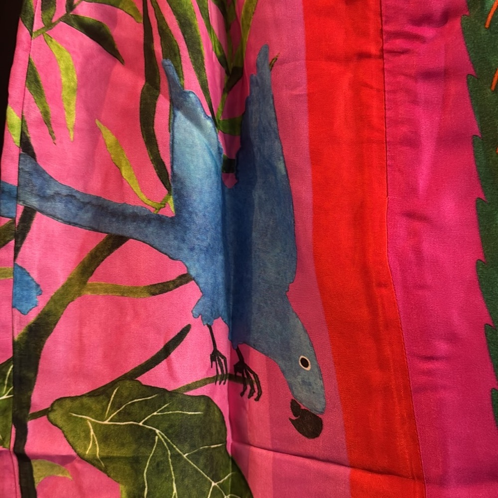 Farm Rio Wrap vibrant tropical Skirt Womens S 4-
6 Tropical Beach Party Cover - Picture 5 of 9